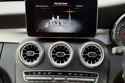 Mercedes-Benz C Class C 220 D AMG LINE PREMIUM PLUS - SELENITE GREY WITH CRANBERRY LEATHER 55