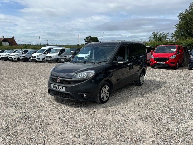 Fiat Doblo SWB L1H1 Low Roof Tecnico Air Con Sensors EURO 6 NO VAT 2