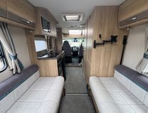 Elddis Envy 2 Berth | 2 Belts | Rear Lounge | Cooker | Microwave | Low Mileage | VANLUX 9