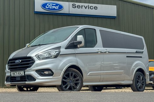 Ford Transit Custom LWB L2H1 Low Roof Sport 280 Air Con Alloys Sensors Cam Tow Bar EURO 6
