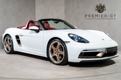 Porsche 718 BOXSTER 25 YEARS PDK. MASSIVE SPEC. SPORTS CHRONO. BOSE. HEATED SEATS. 