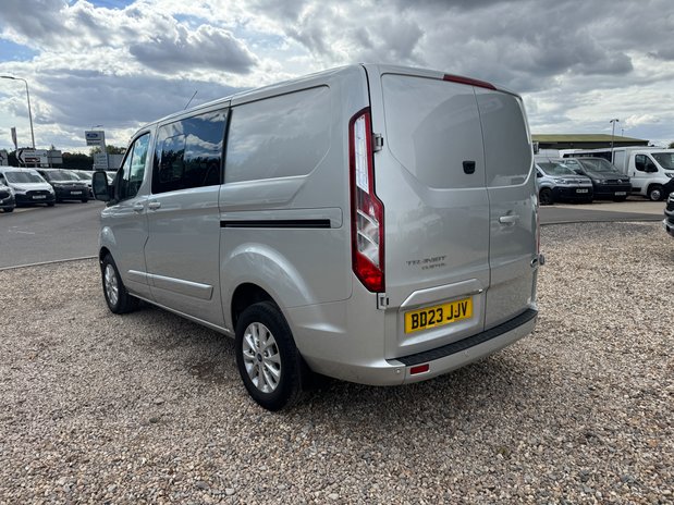 Ford Transit Custom Crew Cab AUTO SWB L1H1 Low Roof Limited 320 Air Con Alloys Sensors Cam EURO 11