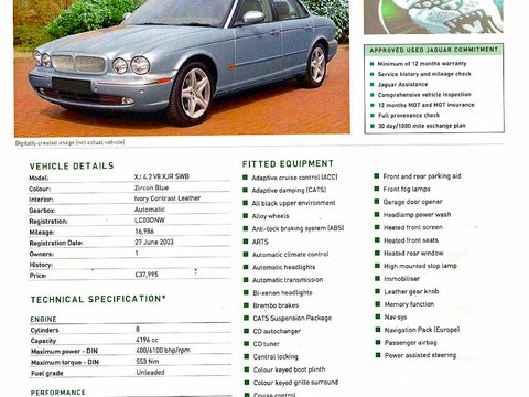 Jaguar XJR 4.2 V8 Supercharged 69