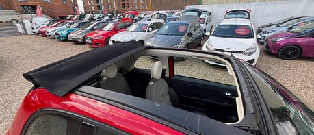 Fiat 500 LOUNGE.. CONVERTIBLE..LOOK ONLY £35:00 R/TAX…BLUETOOTH  1