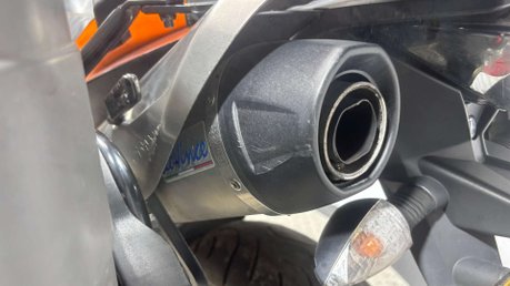 KTM Supermoto 2010 28K GOOD RUNNING PROJECT BIKE FULL LUGGAGE RUNS WELL 990CC 23