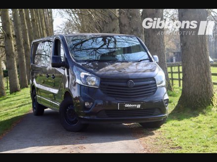 Vauxhall Vivaro 1.6 CDTi 2900 BiTurbo ecoTEC Limited Edition Nav Crew Van L2 H1 Euro 6 (s/s