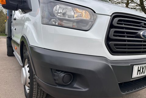 Ford Transit 350 Drw L3 130 ps Crew Cab Tipper - Air Con - Ex MOD 23