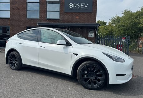 Tesla Model Y LONG RANGE AWD White Interior 20" Induction Alloys Acceleration Boost GROK