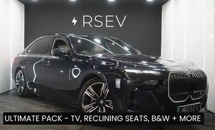 BMW I7 EDRIVE50 M SPORT Ultimate Pack Theatre Screen Bowers&Wilkins No Lux Tax VQ 1