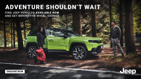 Meet Jeep at Glenford. Iconic, Electrified, Unstoppable 4