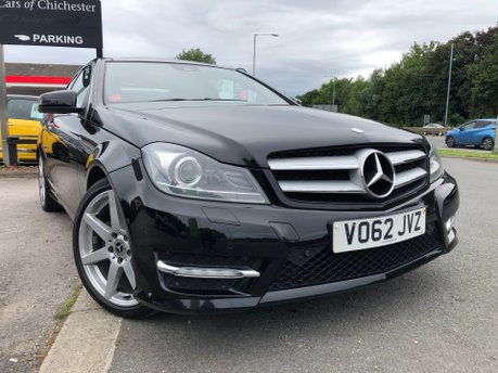 Mercedes-Benz C Class C180 BLUEEFFICIENCY AMG SPORT 1.6 Petrol Coupe Automatic 6