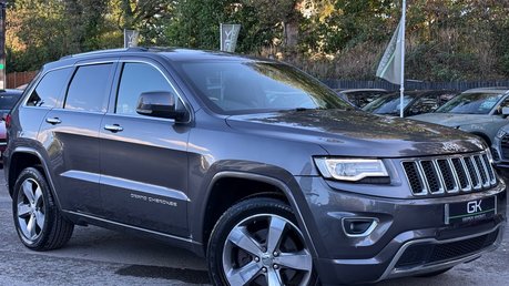 Jeep Grand Cherokee V6 CRD OVERLAND -2 OWNERS -8 SERVICES -PAN ROOF - HUGE SPEC 