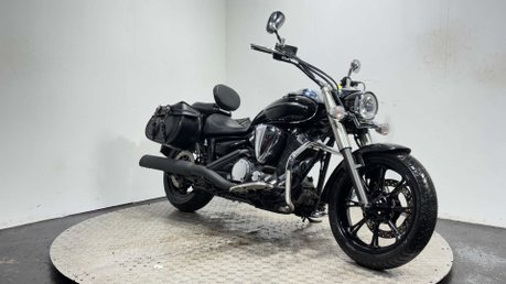 Yamaha XVS MIDNIGHT STAR 2013 29K MOT SERVICED PANNIERS CRUISER BIKE 950CC 2
