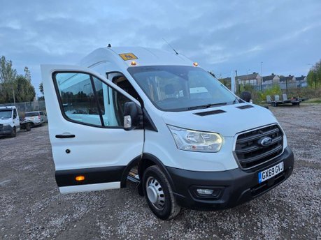 Ford Transit 2.0 460 EcoBlue Trend RWD L4 High Roof Euro 6 (s/s) 5dr (17 Seat, DRW) 5