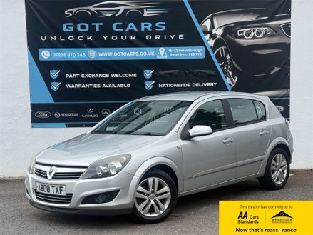 Vauxhall Astra 1.6i 16v SXi Hatchback 5dr Petrol Manual (155 g/km, 113 bhp)