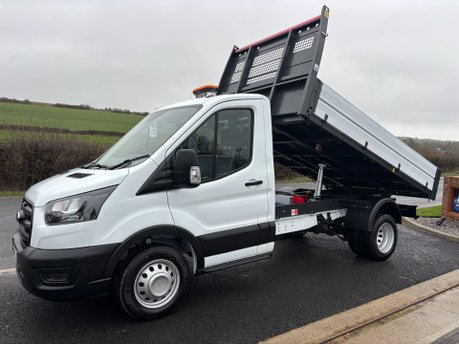 Ford Transit 350 Drw L2 130 ps Single Cab Tipper with Air Con