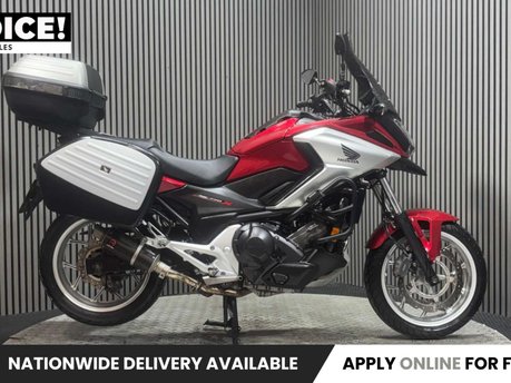 Honda NC750X DCT 2017 ONLY 17K AUTO FULL LUGGAGE 750CC A2