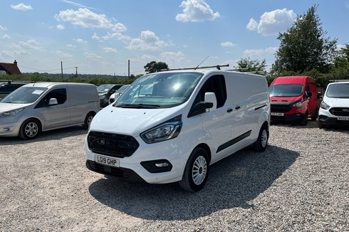 Ford Transit Custom LWB L2H1 Low Roof Trend 320 Air Con Sensors EURO 6 NO VAT