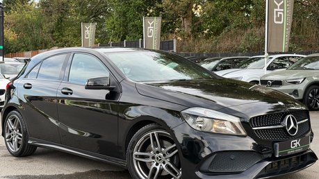 Mercedes-Benz A Class A 220 D AMG LINE -£20 ROAD TAX -APPLE CARPLAY -CAMERA -NEW MOT-FULL HISTORY 