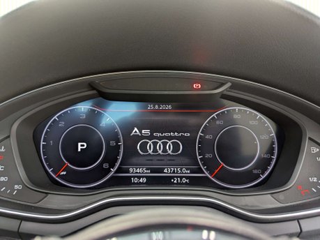 Audi A5 2.0 A5 Vorsprung 40 TDI Quattro Semi-Auto 4WD 2dr 62