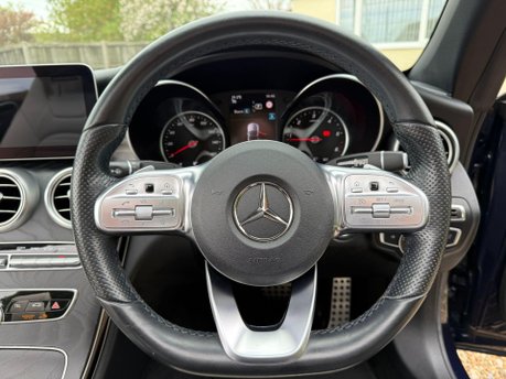 Mercedes-Benz C Class 2.0 C220d AMG Line (Premium) Cabriolet 2dr Diesel G-Tronic+ Euro 6 (s/s) (1 16