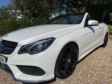 Mercedes-Benz E Class 2.1 E220d AMG Line Edition (Premium) Cabriolet G-Tronic+ Euro 6 (s/s) 2dr 5
