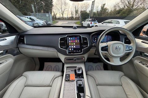 Volvo XC90 RECHARGE T8 ULTIMATE AWD - BLOND LEATHER - VAT QUALIFYING 7