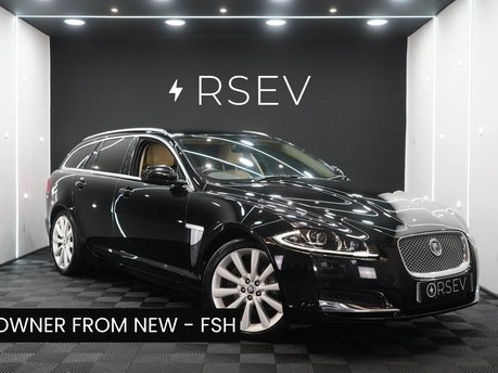 Jaguar XF D V6 PREMIUM LUXURY SPORTBRAKE One Owner Full History Rev Cam 