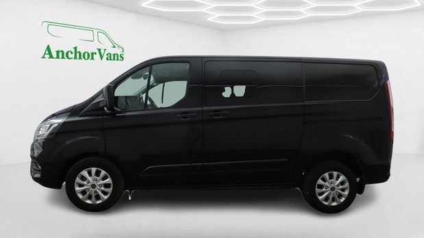 Ford Transit Custom Crew Cab AUTO SWB L1H1 Low Roof Limited 320 Air Con Alloys Sensors Cam EURO 7