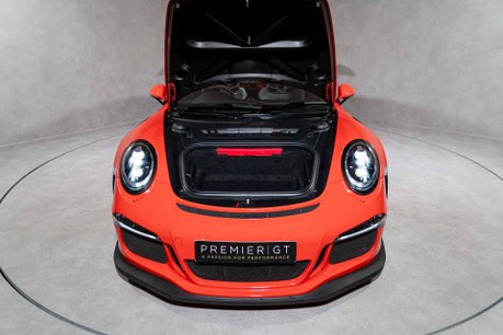 Porsche 911 GT3 RS PDK. FULL PSH. SPORTS CHRONO PACKAGE. PCCBS. LAVA ORANGE PAINTWORK. 66