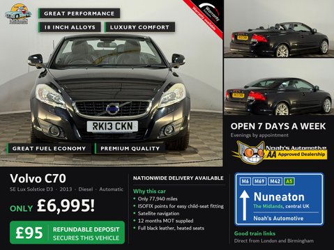 Volvo C70 SE LUX SOLSTICE D3 2.0 AUTOMATIC 2