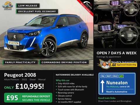Peugeot 2008 BLUEHDI ALLURE PREMIUM S/S 2