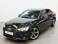 Audi A4 2.0 TFSI 40 Black Edition Saloon 4dr Petrol S Tronic Euro 6 (s/s) (190 ps) 12