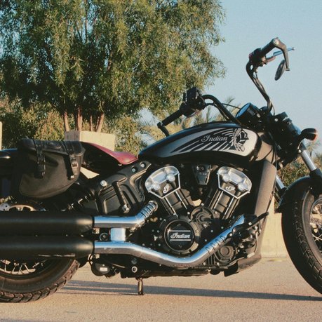 A stunning example of an Indian motorcycle like the one Church's will buy from you.