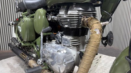 Royal Enfield Bullet 500 CLASSIC 2020 ONLY 11K ARMY COLOUR SCHEME 500CC A2 17