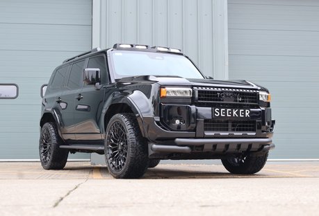 Toyota Land Cruiser COMMERCIAL WITH REAR SEATS STYLED BY SEEKER UK 