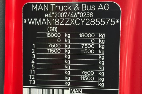 MAN TGM 18.290 4X2 Hiab Hook Loader 33