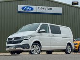 Volkswagen Transporter Crew Cab LWB L2H1 T32 Tdi 150 BHP Auto Kombi Highline Air Con Sensors EURO 2