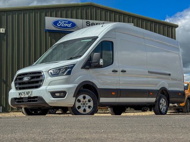Ford Transit XLWB L4H3 High Roof Limited 350 Air Con Nav Sensors EURO 6 1