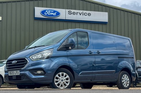Ford Transit Custom SWB L1H1 Low Roof Limited 300 Air Con Alloys Sensors EURO 6 NO VAT