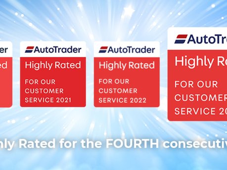 Frosts Cars AutoTrader Highly Rated 2023