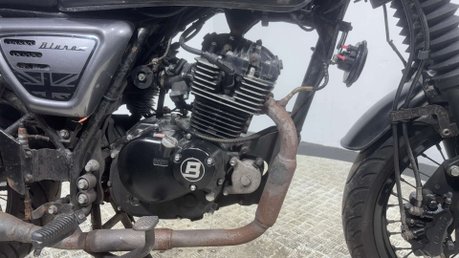 Bullit Bluroc 2021 6K RUNNING RETRO MODERN CLASSIC BIKE PROJECT 125CC LEARNER 18