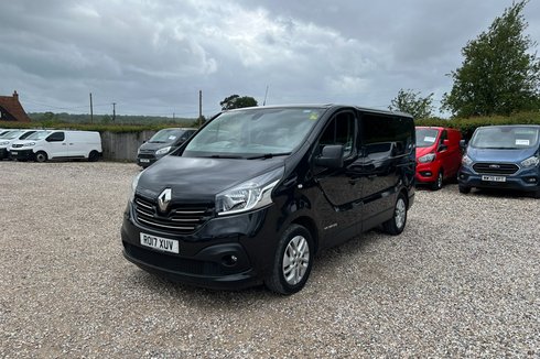 Renault Trafic Crew CAb SWB L1H1 Sport SL27 Air Con Alloys Nav Se