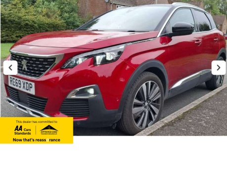 Peugeot 3008 1.6 3008 GT Line Premium PureTech S/S Auto 5dr