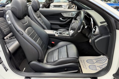 Mercedes-Benz C Class C 250 D AMG LINE PREMIUM PLUS CABRIOLET - 19 INCH ALLOYS - FULL SERVICE HIS 15