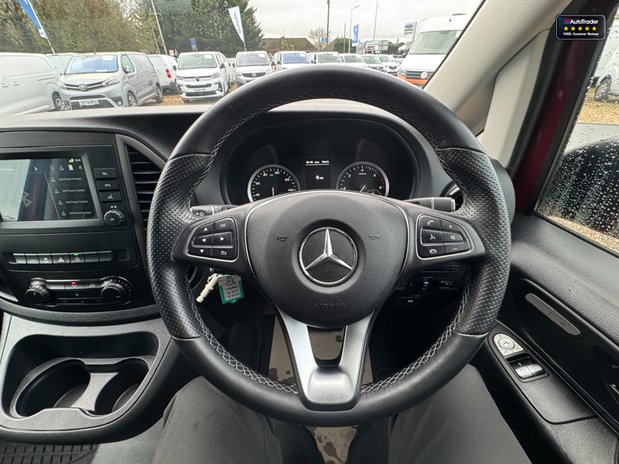 Mercedes-Benz Vito Crew Cab AUTO XLWB L3H1 Premium Plus 116 Alloys Sensors Tow Bar NO VAT EURO 20