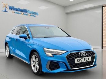 Audi A3 1.4 TFSIe 40 S line Sportback S Tronic Euro 6 (s/s) 5dr (17in Alloys), 13kW