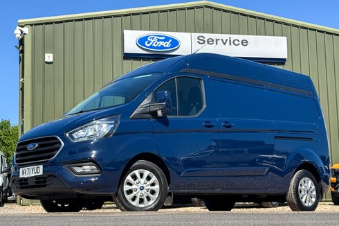 Ford Transit Custom AUTO LWB L2H2 High Roof Limited 320 Air Con Alloys Sensors EURO 6