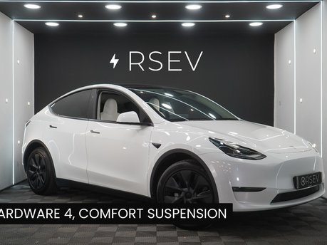 Tesla Model Y LONG RANGE AWD White Interior Hard Ware 4 (AI4) GROK AI One Owner VAT Q