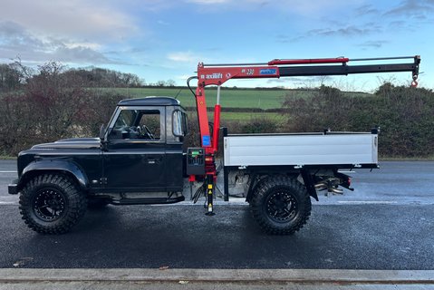 Land Rover Defender 130 130 Tdci Crane Tipper - Air Con - Galv Chassis 10